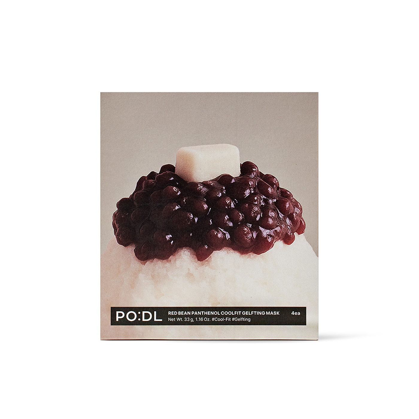 Red Bean Panthenol Coolfit Gelfting Mask