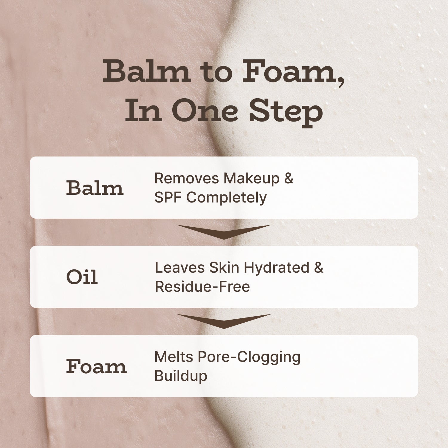 Chestnut Balm to Foam Cleanser