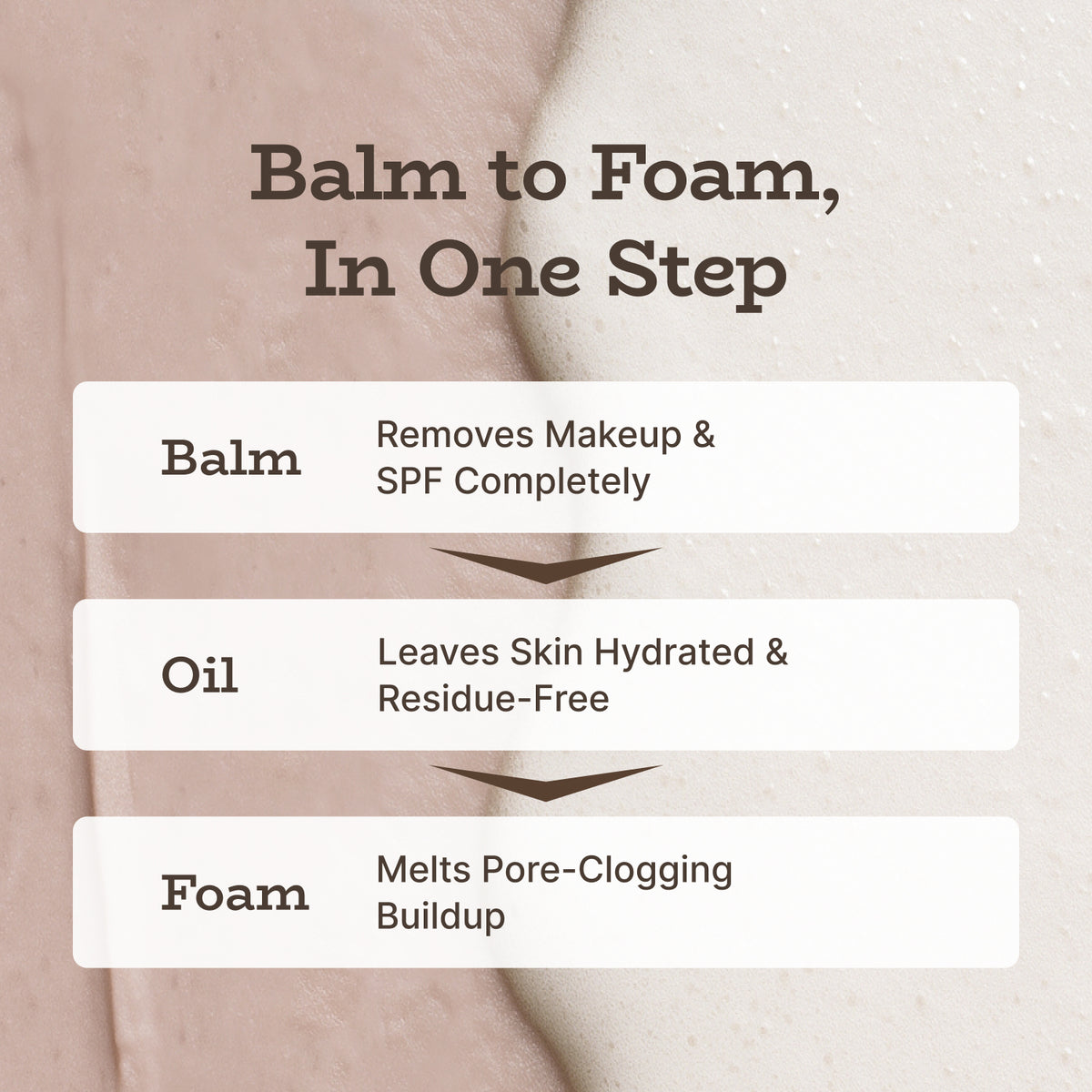 Chestnut Balm to Foam Cleanser