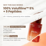 100% Pure Volufiline Peptide Bubble Serum