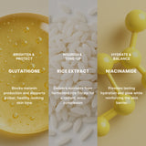 Rice & Glutathione Tone-Up Hydro gel mask